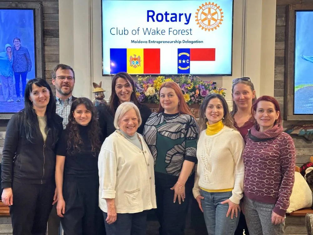 March 2025 Moldova Entrepreneurship Delegation with Rotarians